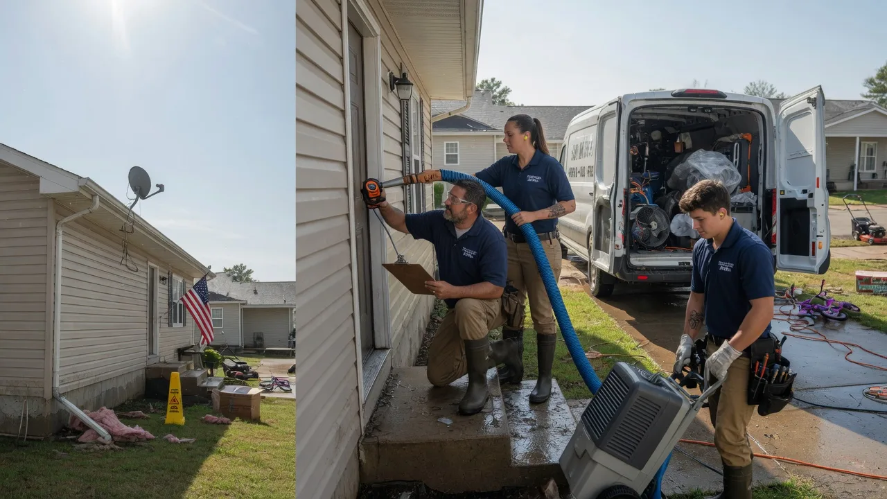 Ceiling Water Damage Restoration in Evans, CO near me